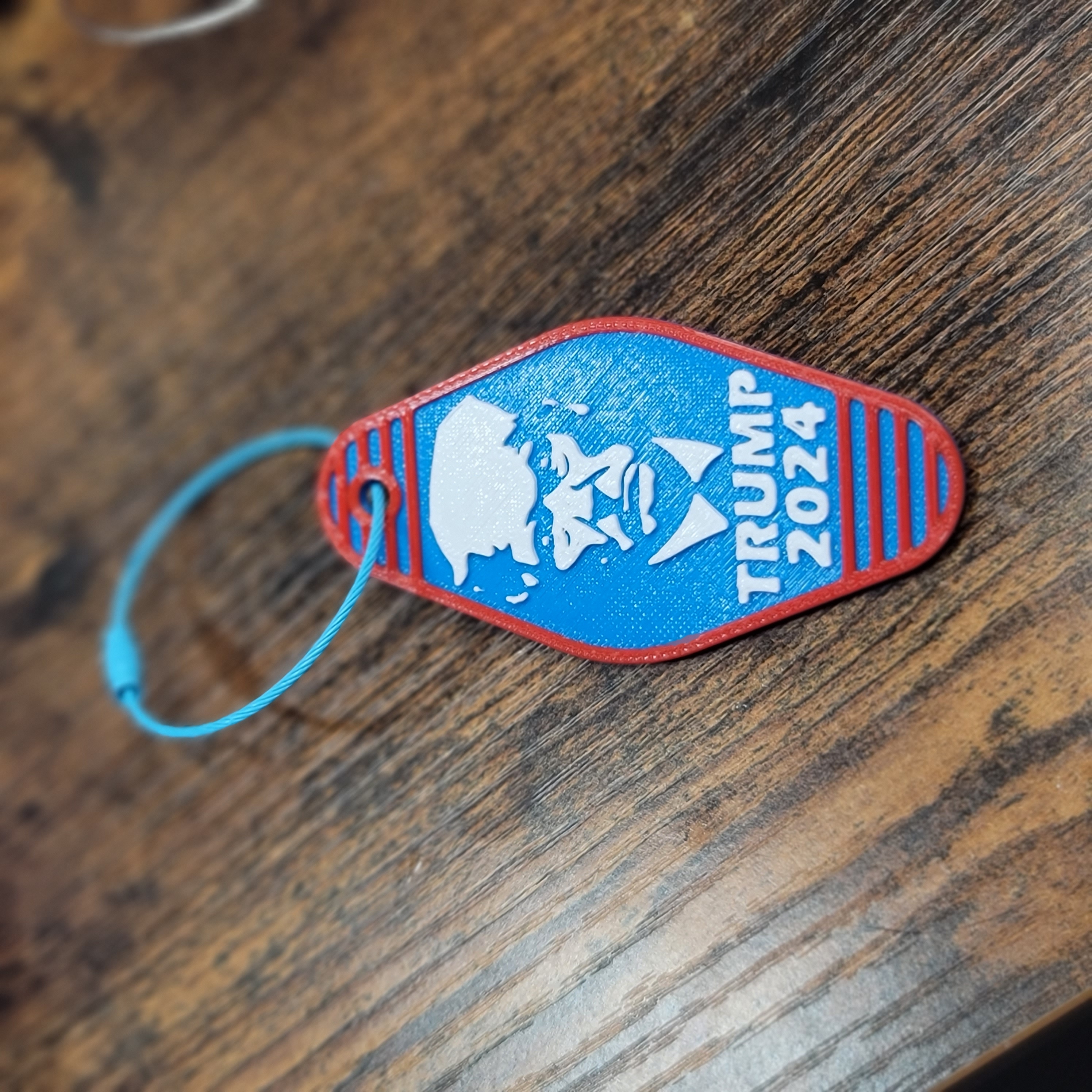 Custom Keychain - Personalized 3D printed keychain